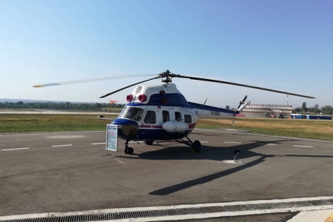 "Мотор Сич" презентовал вертолет собственного производства "Надежда" 