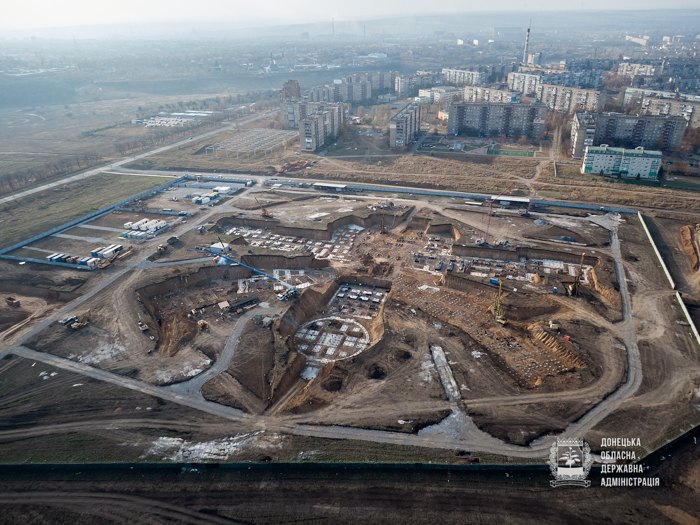 Будівництво обласної багатопрофільної лікарні третього рівня у Краматорську 