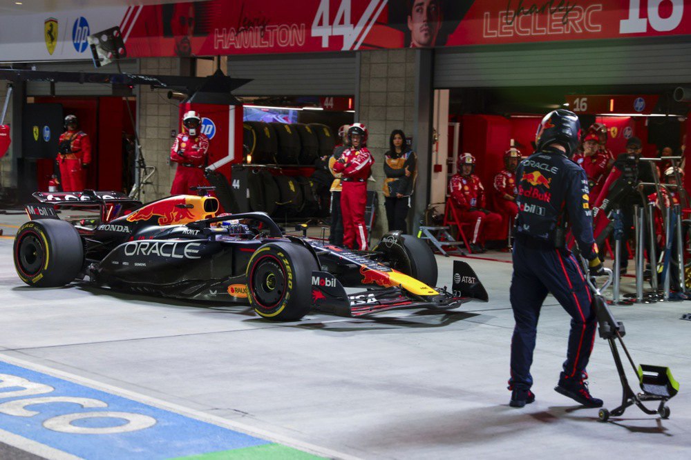 Ферстаппен перед початком гонки