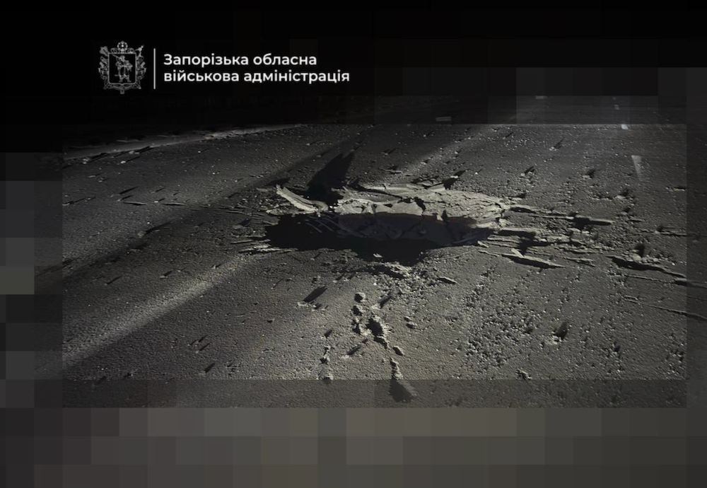 Росія атакувала міст через Дніпро в Запоріжжі