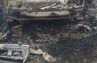 Росіяни вдарили безпілотником по авто старости села в Чернігівській області