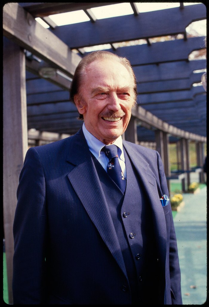 Фред Трамп, батько Дональда, у 1986 році.