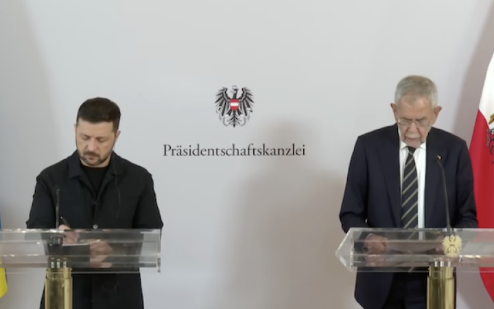 "Росія – однозначний агресор": президент Австрії на зустрічі з Зеленським