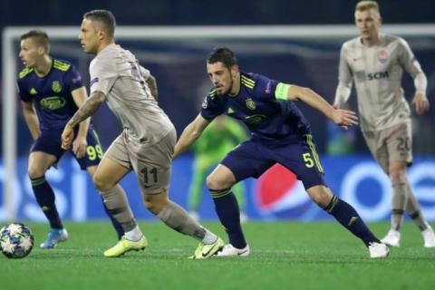 "Шахтер" свел вничью матч с загребским "Динамо", забив два гола в добавленное время