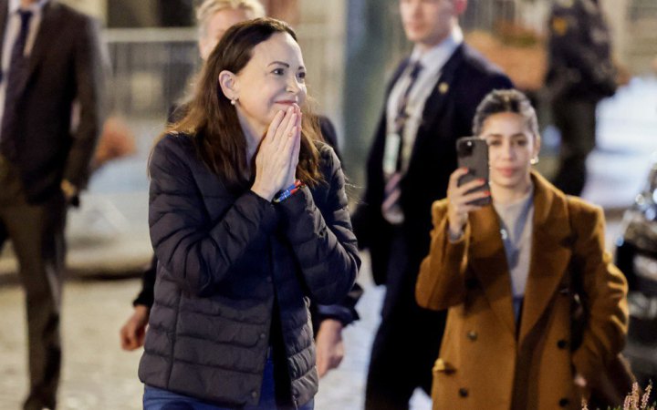 Нобелівську премію миру від імені матері отримала донька Марії Мачадо