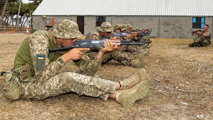 Навчання українських воїнів
