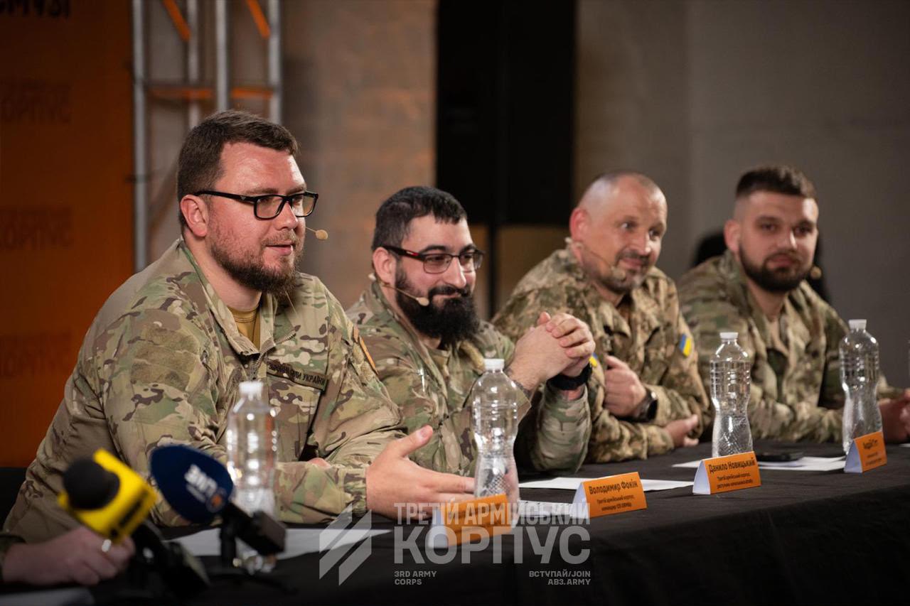 Зліва-направо: Володимир Фокін, Данило Новицький, Андрій Гітт і Єгор Щербина