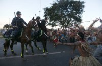 ​В Бразилии продолжаются массовые протесты против ЧМ-2014