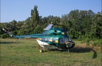 В Сумской области во время сельскохозяйственных работ разбился вертолет Ми-2