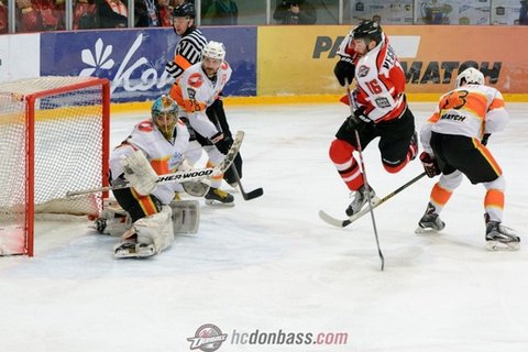 "Донбасс" стал пятикратным чемпионом Украины по хоккею