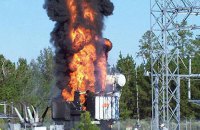 У Бучі на Київщині спалахнула трансформаторна підстанція