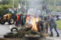 Бельгійські фермери-протестувальники вийшли на вулиці слідом за французькими