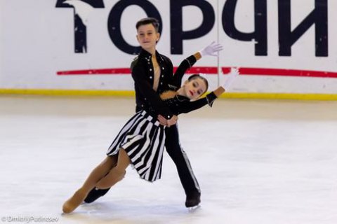Юные украинские фигуристы завоевали три награды международного турнира в Польше