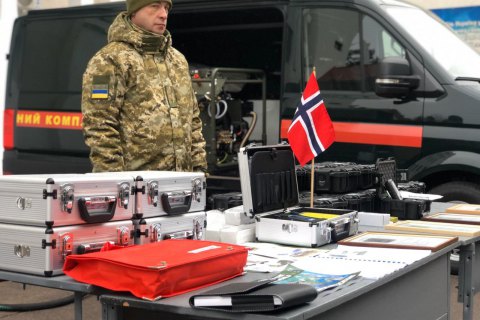 Норвегия передала пограничникам в ООС оборудование на 1,5 миллиона гривен