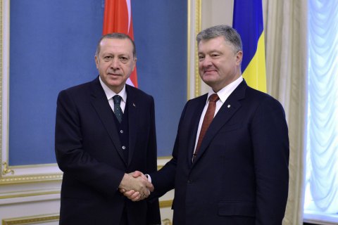 Ердоган привітав Порошенка і українців з Днем Незалежності