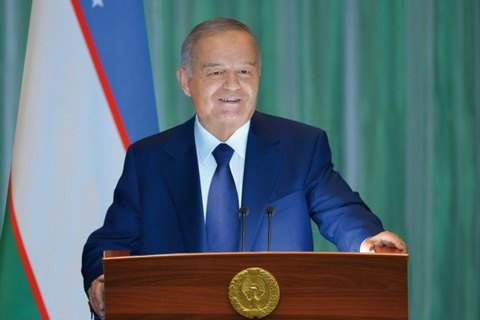 По государственному телевидению Узбекистана зачитали обращение Каримова в честь Дня независимости
