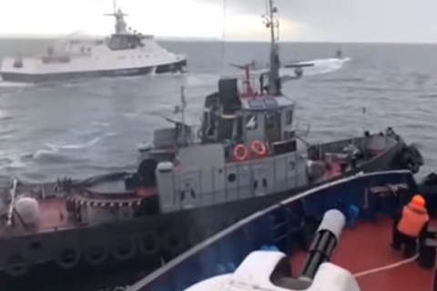 Российских пограничников, захвативших украинские корабли, представят к награде