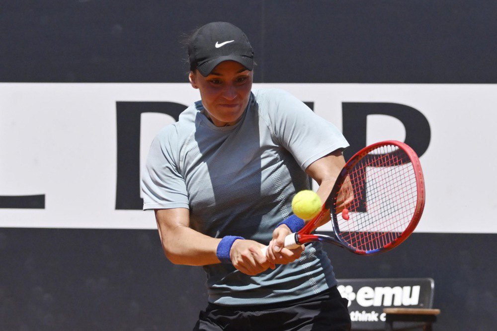 Ангеліна Калініна на корті