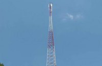 В Бахмутовке построили 134-метровую телевышку