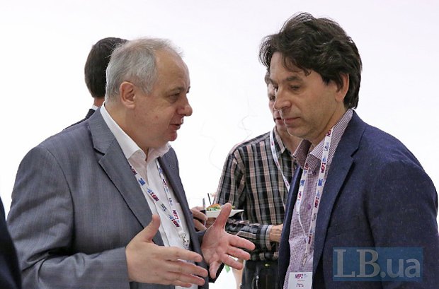 Oleg Medvedev (right) and Oleg Zarubinskyy