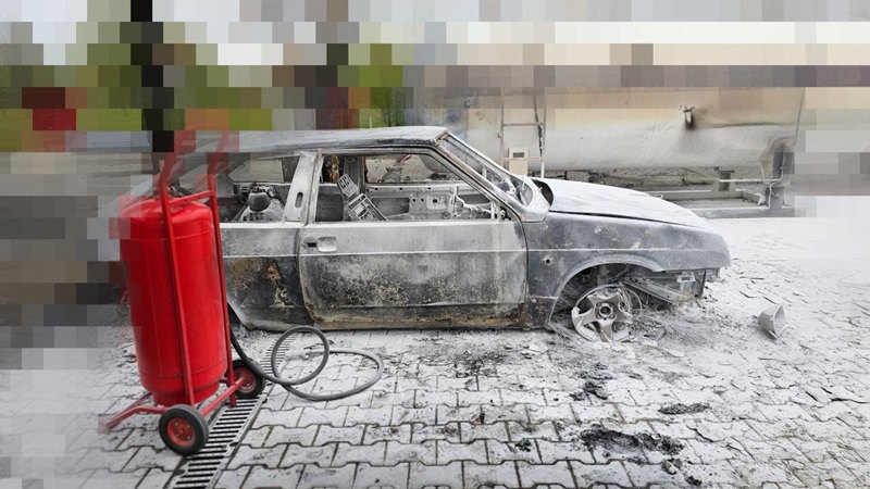 Наслідки атаки росіян на АЗС