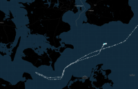 Bloomberg: танкер із російською нафтою, який прямував до Індії, розвернувся у Балтійському морі після санкцій США