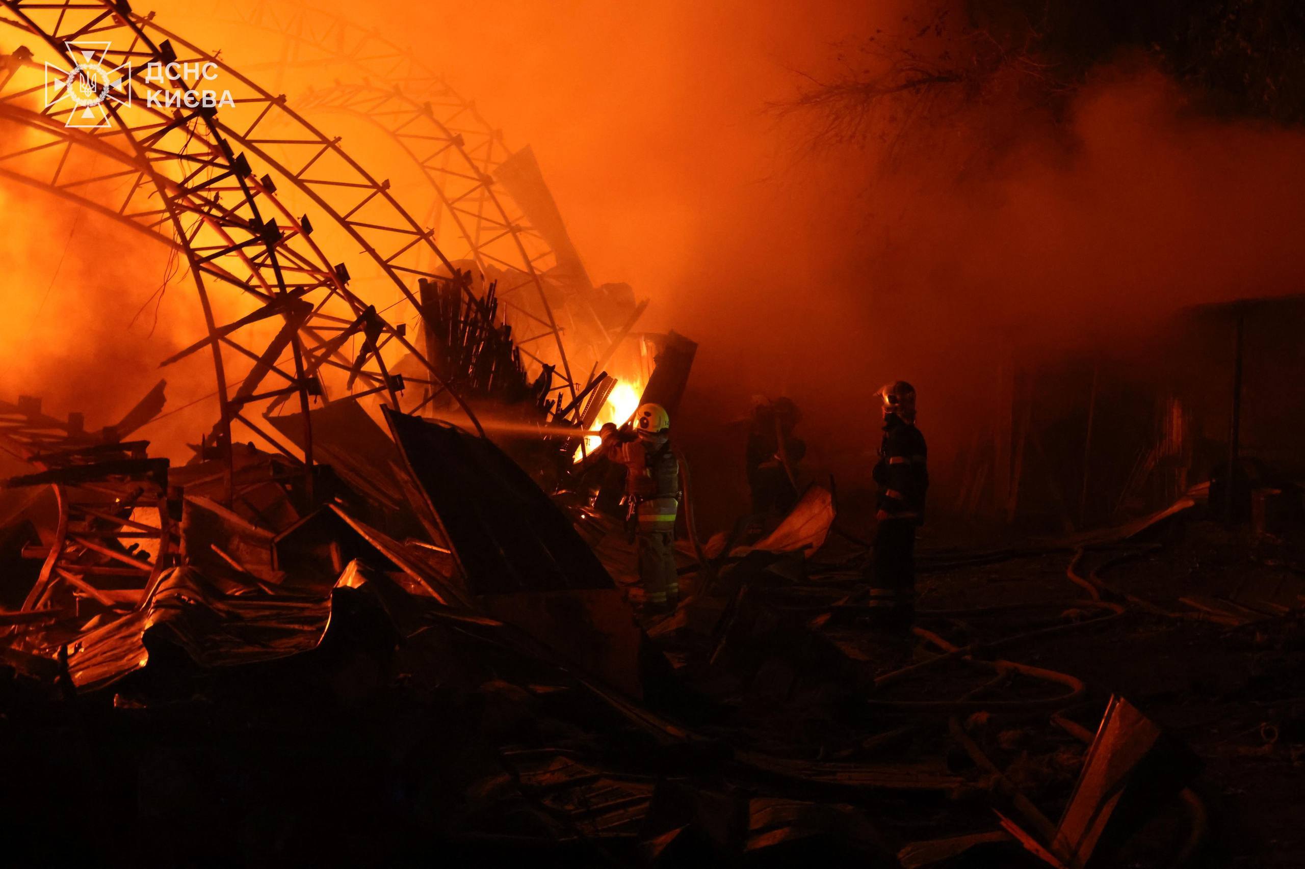 Ліквідація наслідків ворожих атак на Київ, 23 жовтня 2025 р.