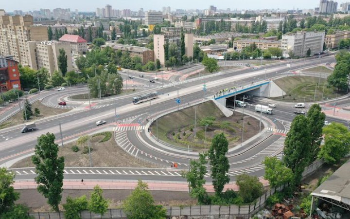 У Києві остаточно завершили реконструкцію Дегтярівського шляхопроводу поблизу Шулявки
