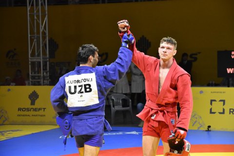 Українець Руднєв став дворазовим чемпіоном світу з самбо