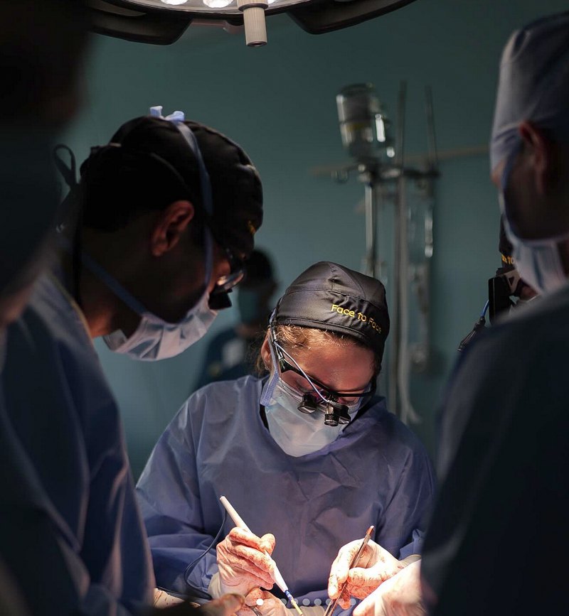 Іванка Небор під час операції