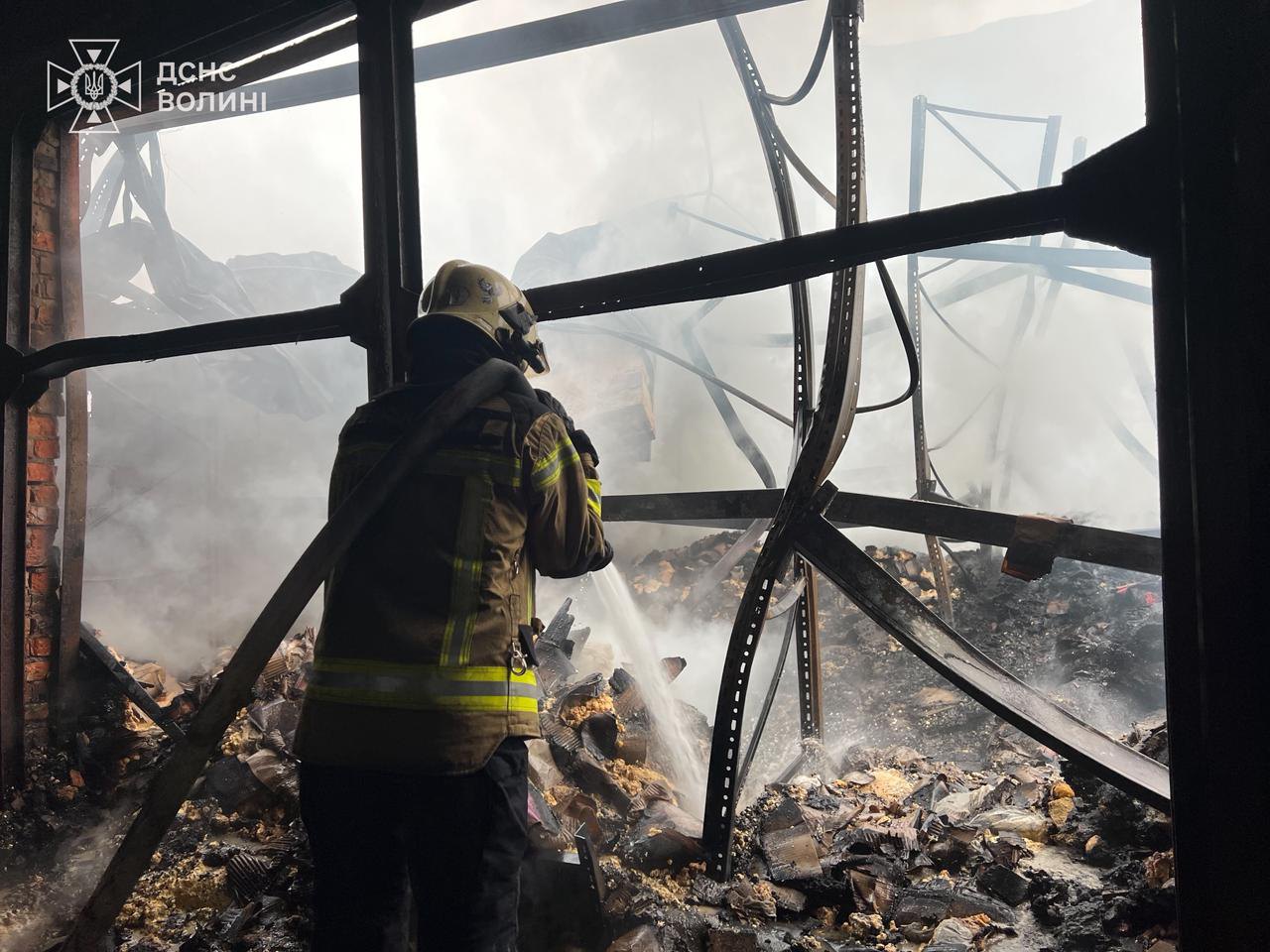 наслідки удару РФ на Волині