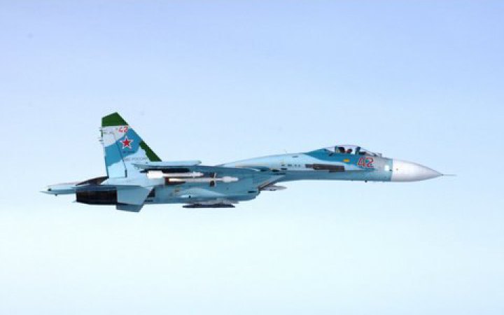 Російська ППО збила над окупованим Кримом власний винищувач Су-27, — ВМС