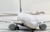 Из-за непогоды в Борисполе задерживаются рейсы