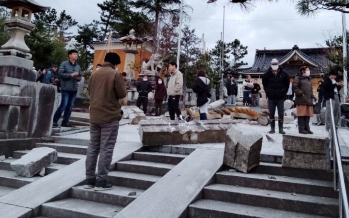 Землетрус у Японії забрав життя двох людей