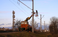 В Черкасской области электрифицированы 7 км железной дороги в направлении Киева