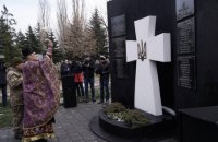 В Одесской области открыли памятник погибшим бойцам АТО