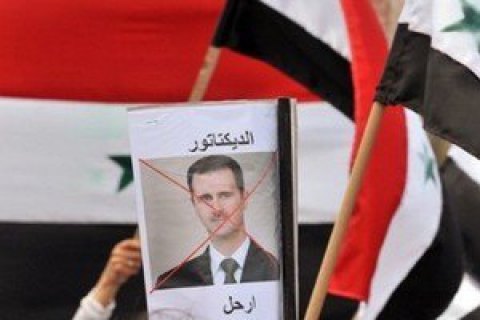 В Алеппо прошла акция протеста против режима Асада и России