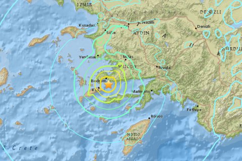 У берегов Турции и Греции произошло мощное землетрясение (Обновлено)