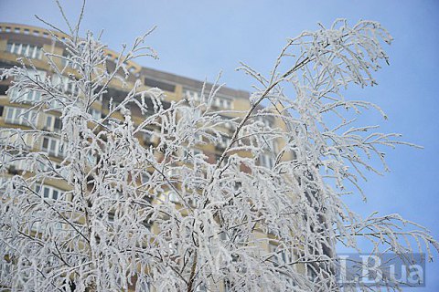 Завтра в Киеве обещают снег, до -10 градусов