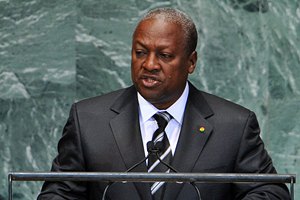 Президент Ганы избран на второй срок