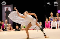 Олександра Паскаль, яка через вторгнення росіян втратила ногу, посіла третє місце на турнірі з гімнастики