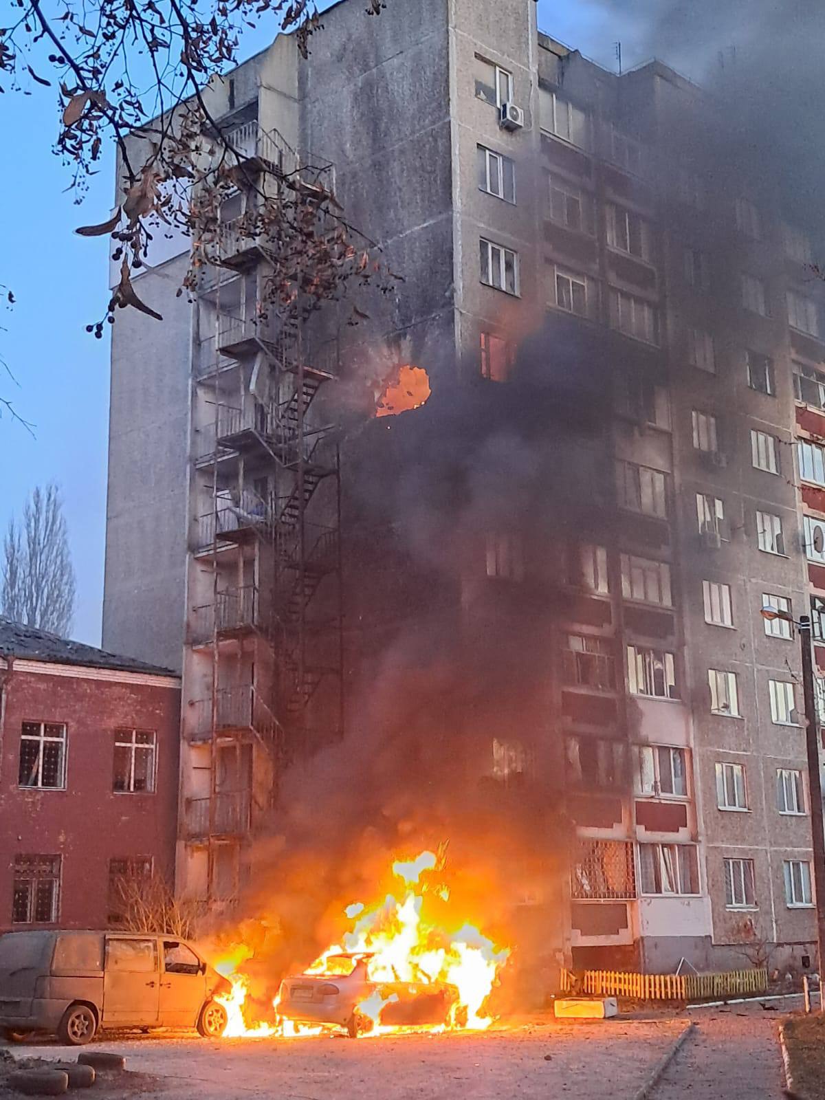 наслідки російської атаки на Чернігів 24 грудня 2025 року