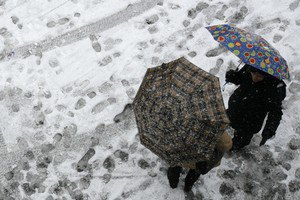 Завтра в Киеве выпадет мокрый снег