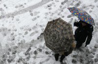 Завтра в Киеве выпадет мокрый снег