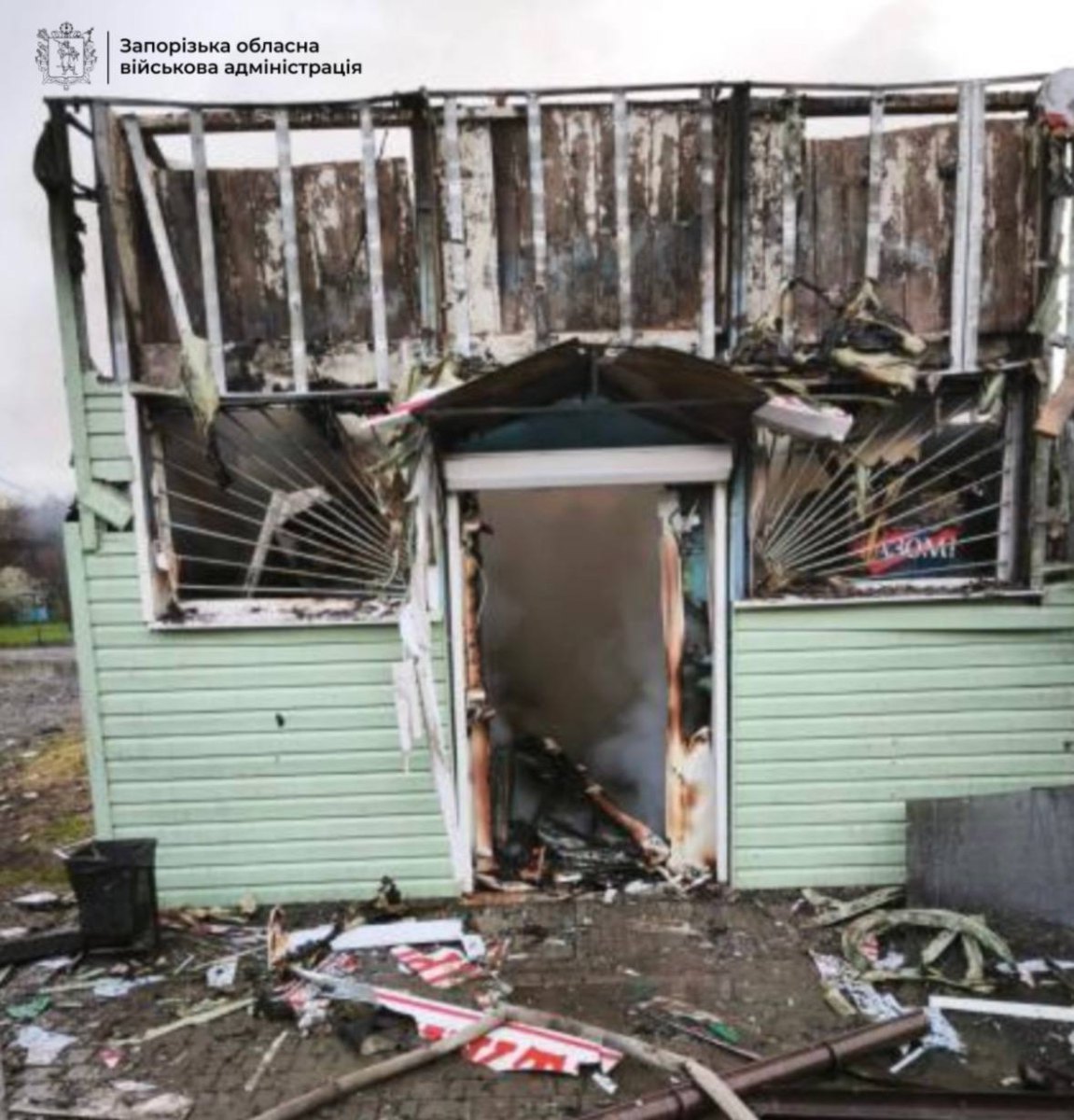 Наслідки атаки на Запорізький район 21 квітня