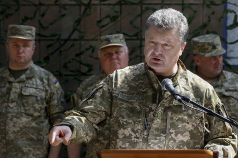 Порошенко назвав контроль за кордоном ключовою умовою миру на Донбасі