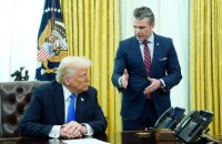 Трамп доручив Пентагону бути готовим до стримування Китаю та Росії в разі необхідності, — Гегсет