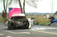 ЗМІ: в аварії у Польщі загинуло 5 українців, проводять ДНК-тести