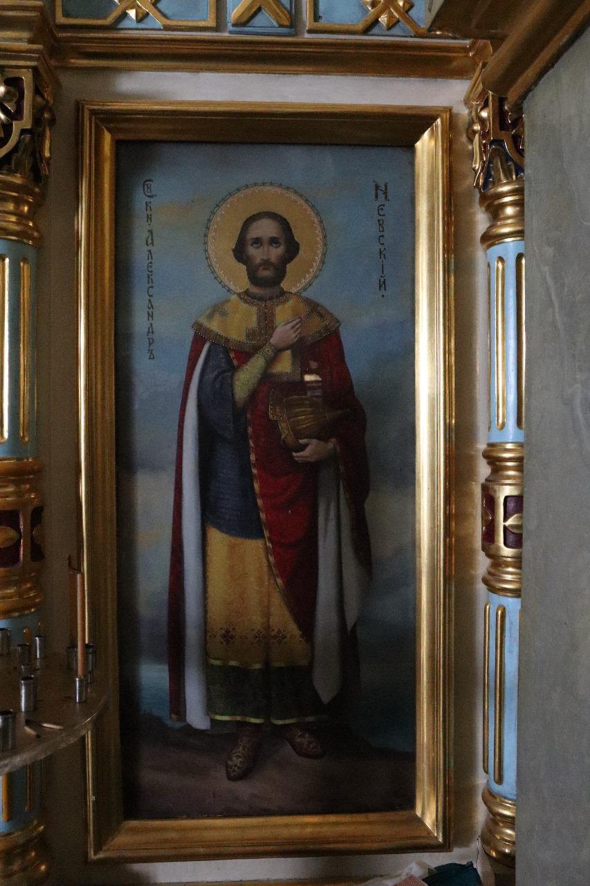 Ікона в іконостасі , Олександр Невський
