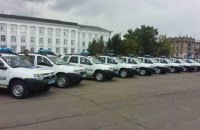 Поліція прифронтових районів отримала 86 автомобілів Renault Duster